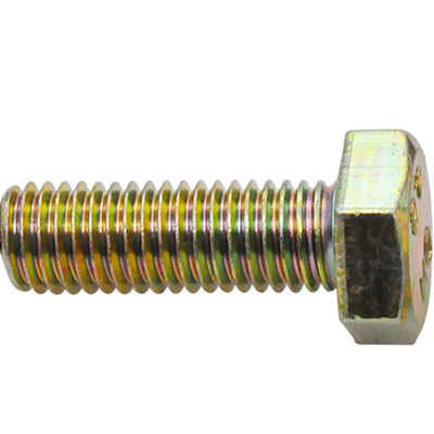 Zinc Yellow Plated Hexagon Head Din 933 Grade 8 Steel Bolts